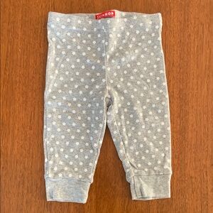 🍓3/$10 NWOT Skip Hop Gray Star Pattern Baby Leggings size 9m